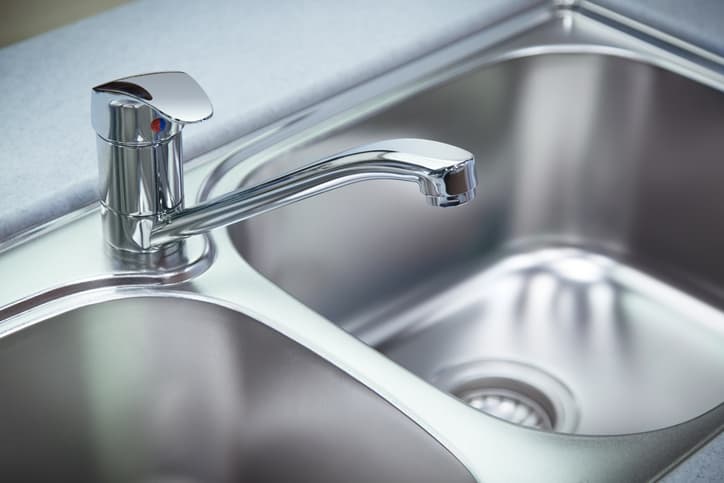 Kitchen faucet and sink